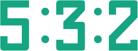 5:3:2